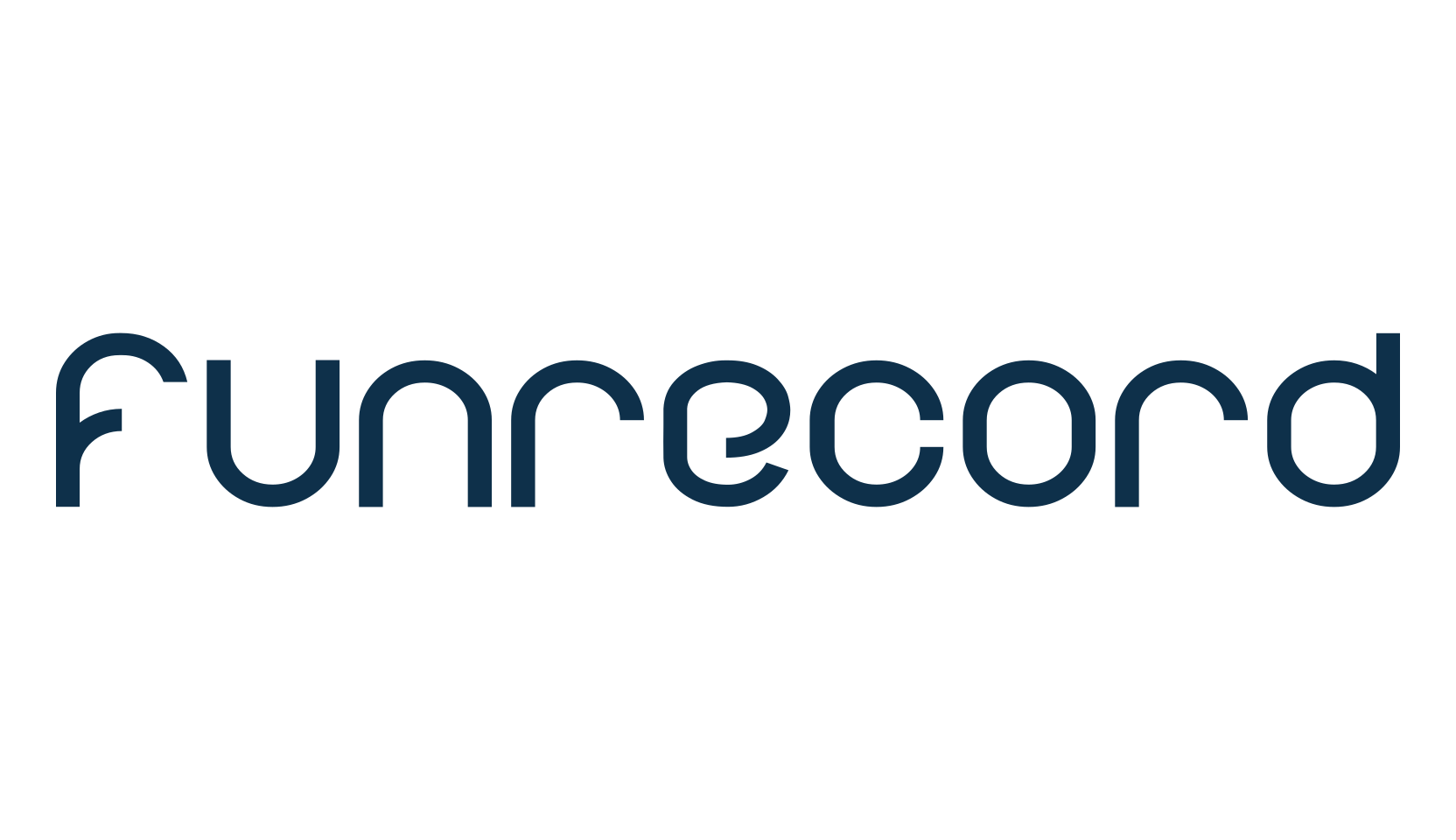 Funrecord, fancy various techno sci-fi font preview