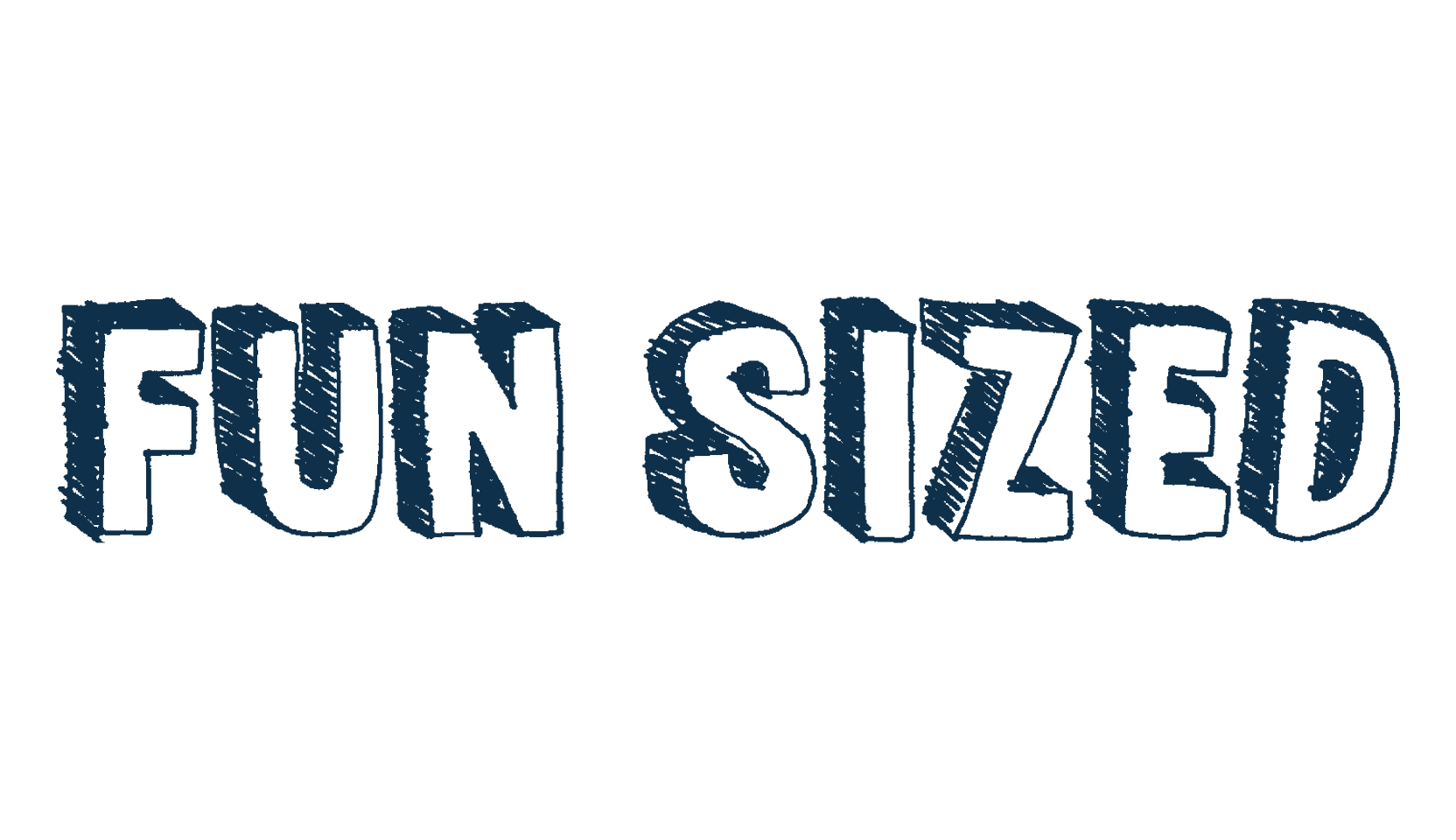 Fun Sized, cartoon font preview