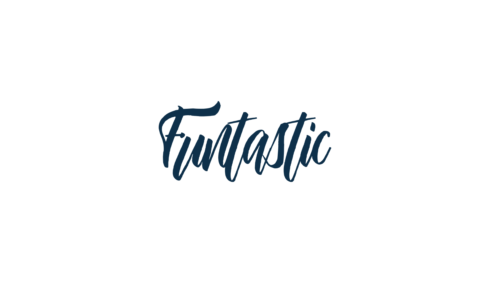 Funtastic, script calligraphy fancy decorative font preview