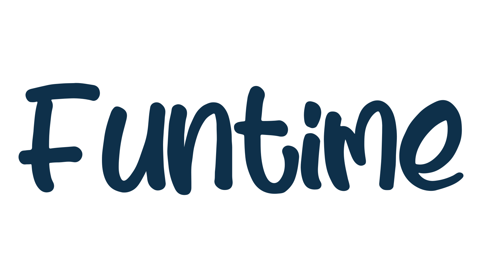 Funtime, fancy cartoon decorative font preview