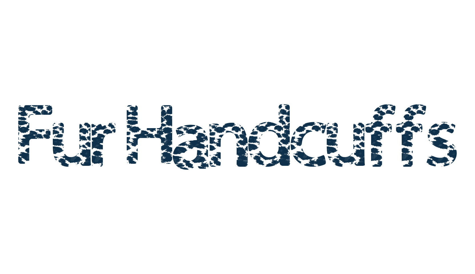 Fur Handcuffs, fancy various decorative font preview