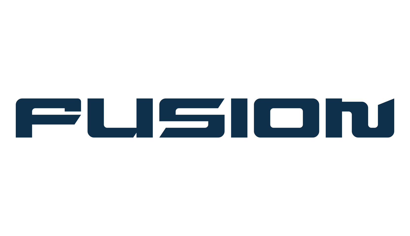 Fusion, techno sci-fi font preview