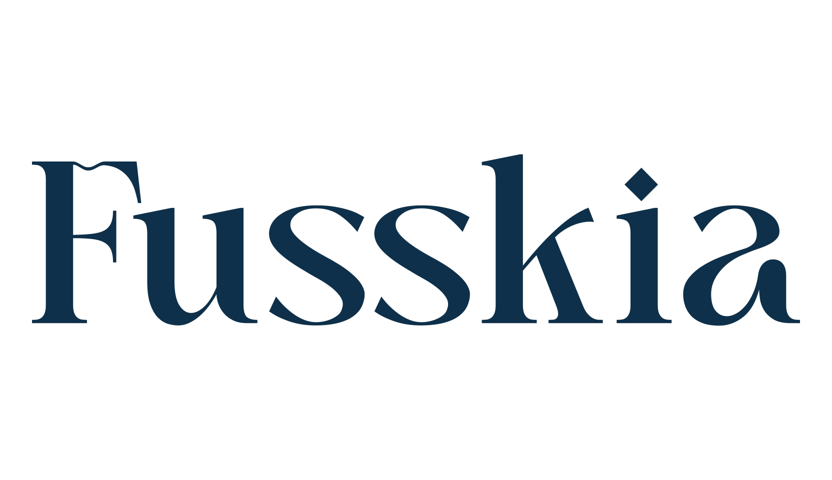 Fusskia, serif font preview