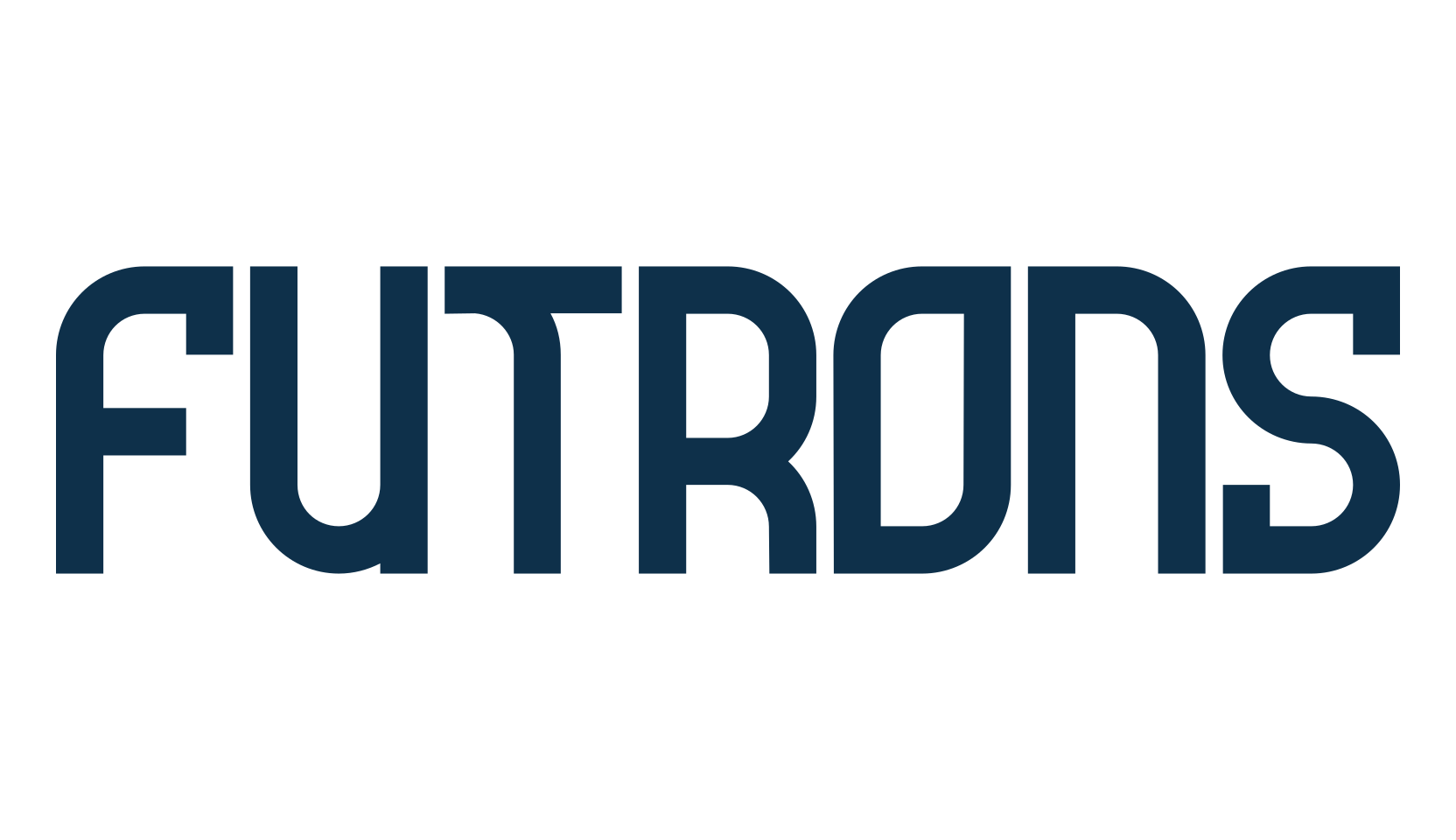 Futrons, fancy various techno sci-fi font preview