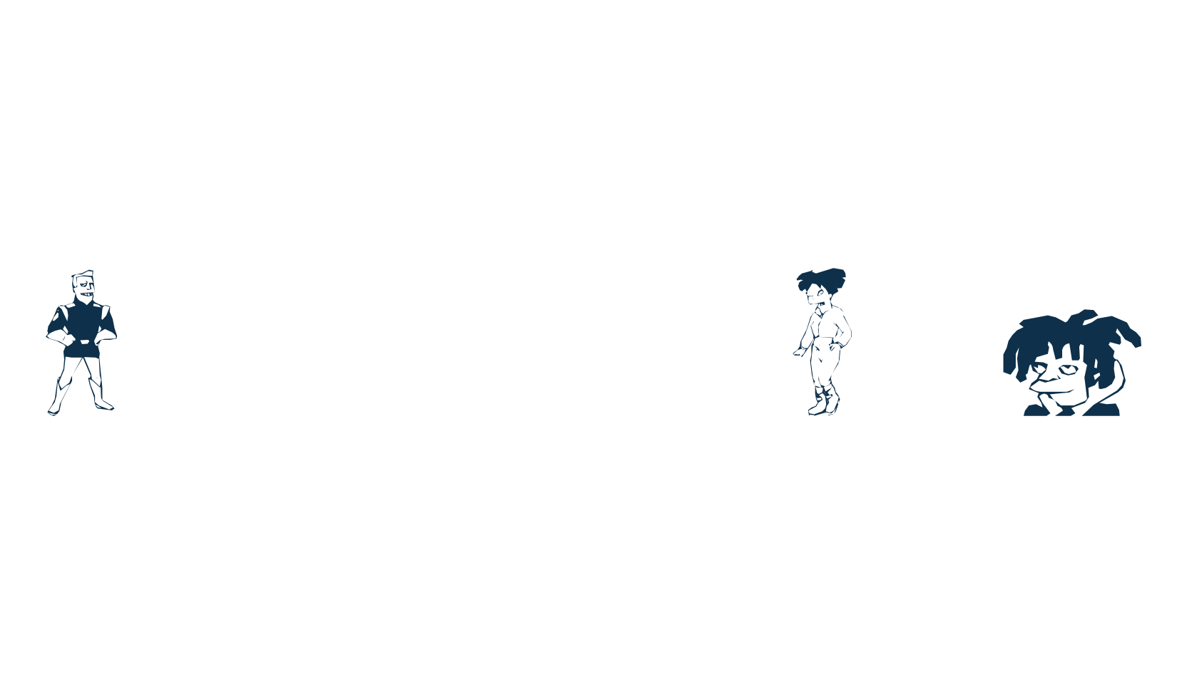 Futurama Dingbats, fancy decorative font preview