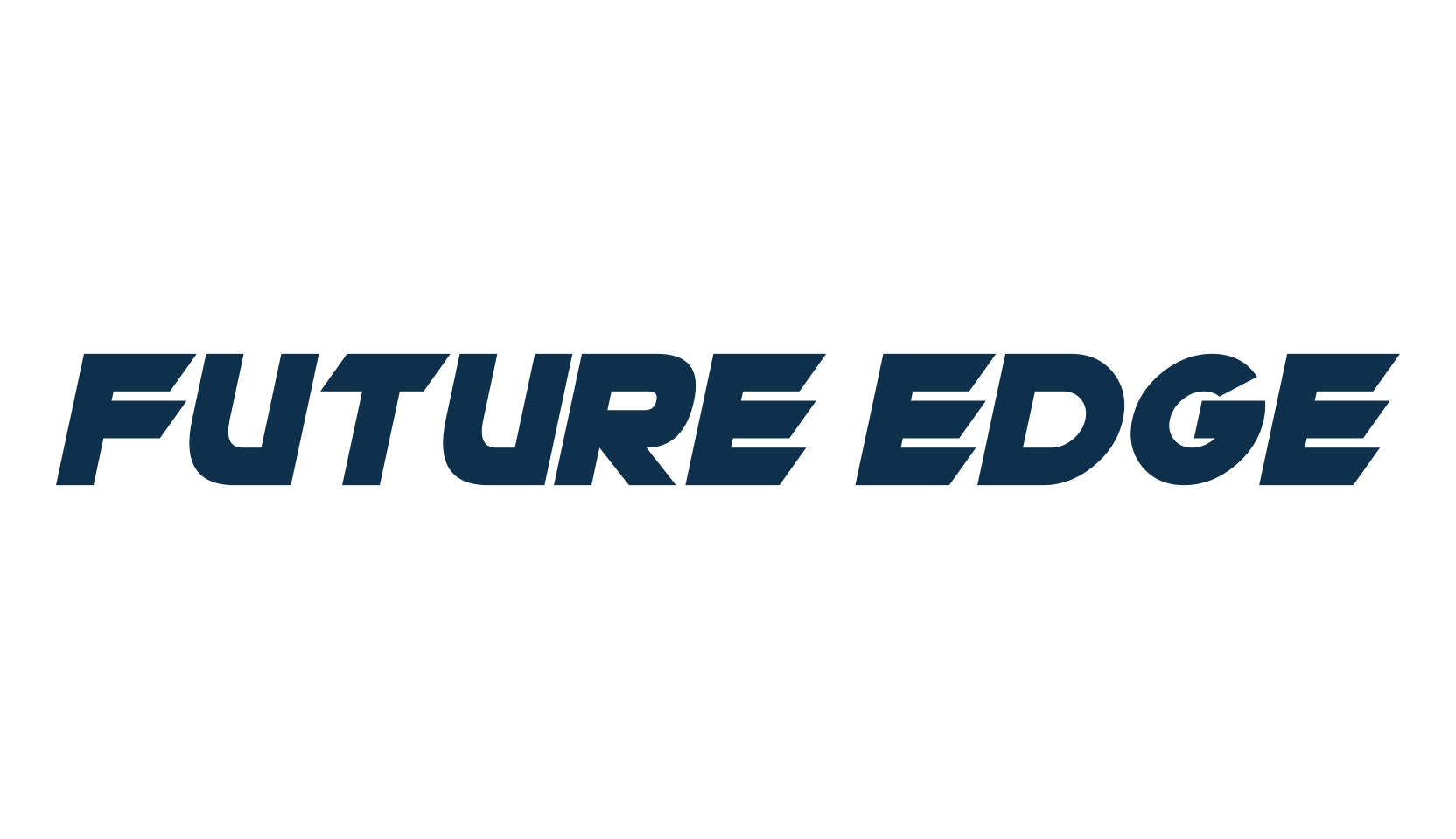 Future Edge, sci-fi font preview
