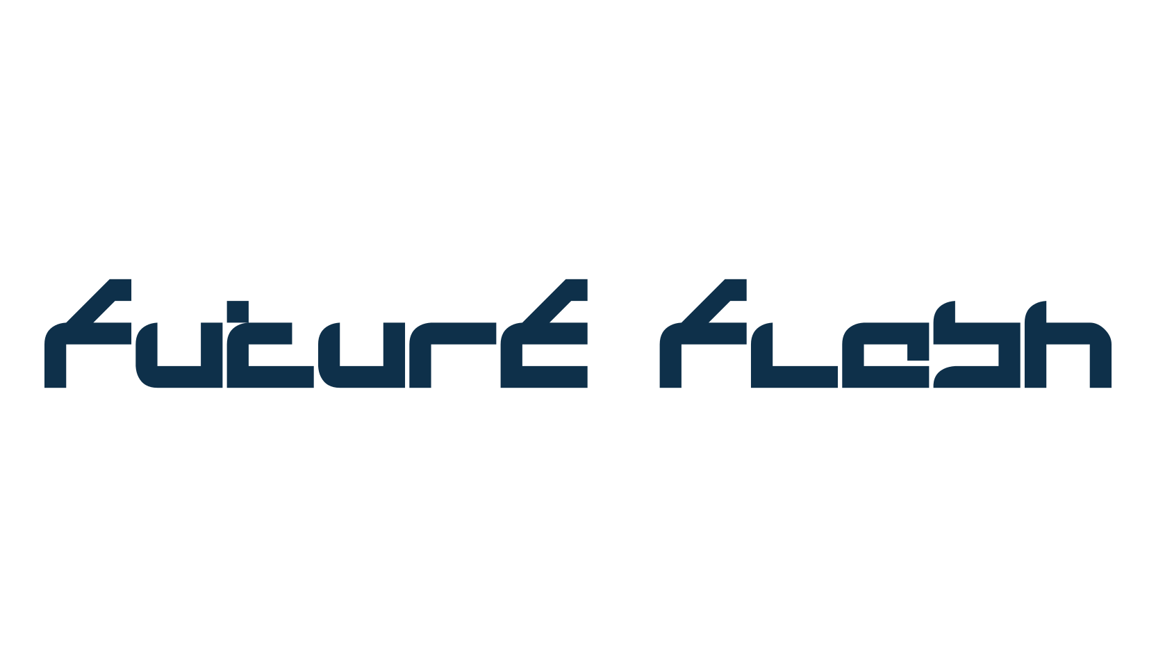 Future Flash, fancy various techno sci-fi font preview