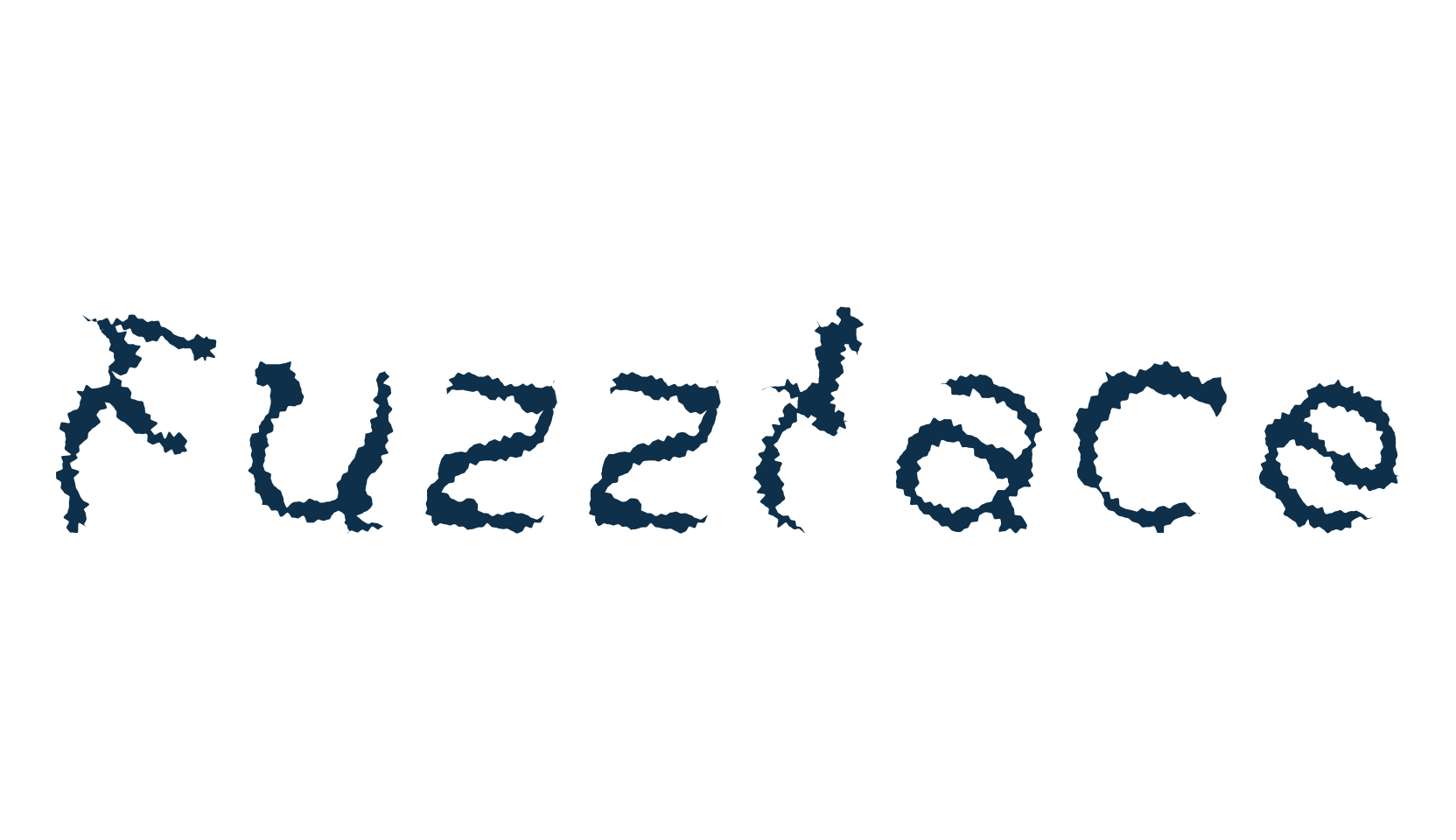 Fuzzface, script trash fancy decorative calligraphy font preview