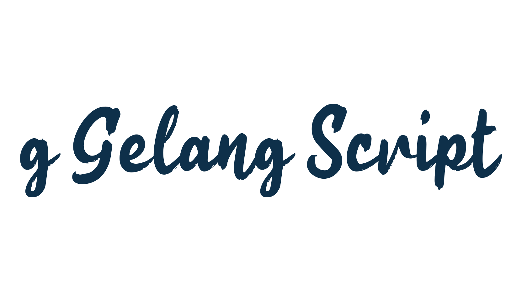 g Gelang Script, script brush fancy decorative calligraphy font preview