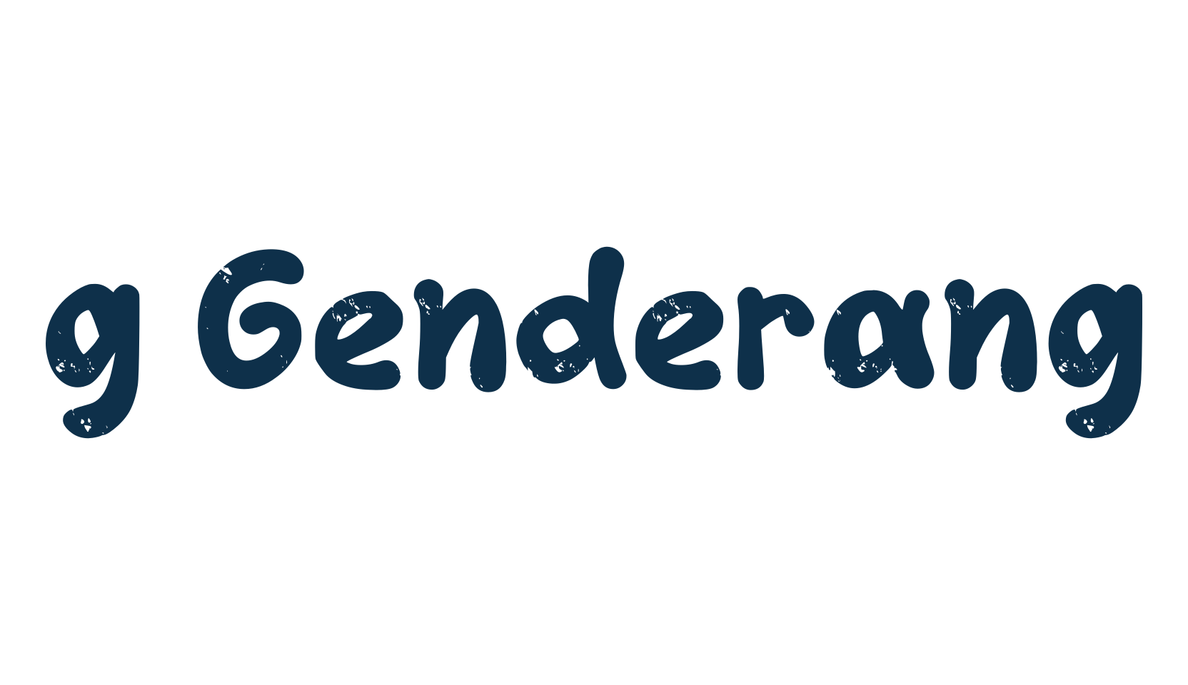 g Genderang, fancy decorative font preview