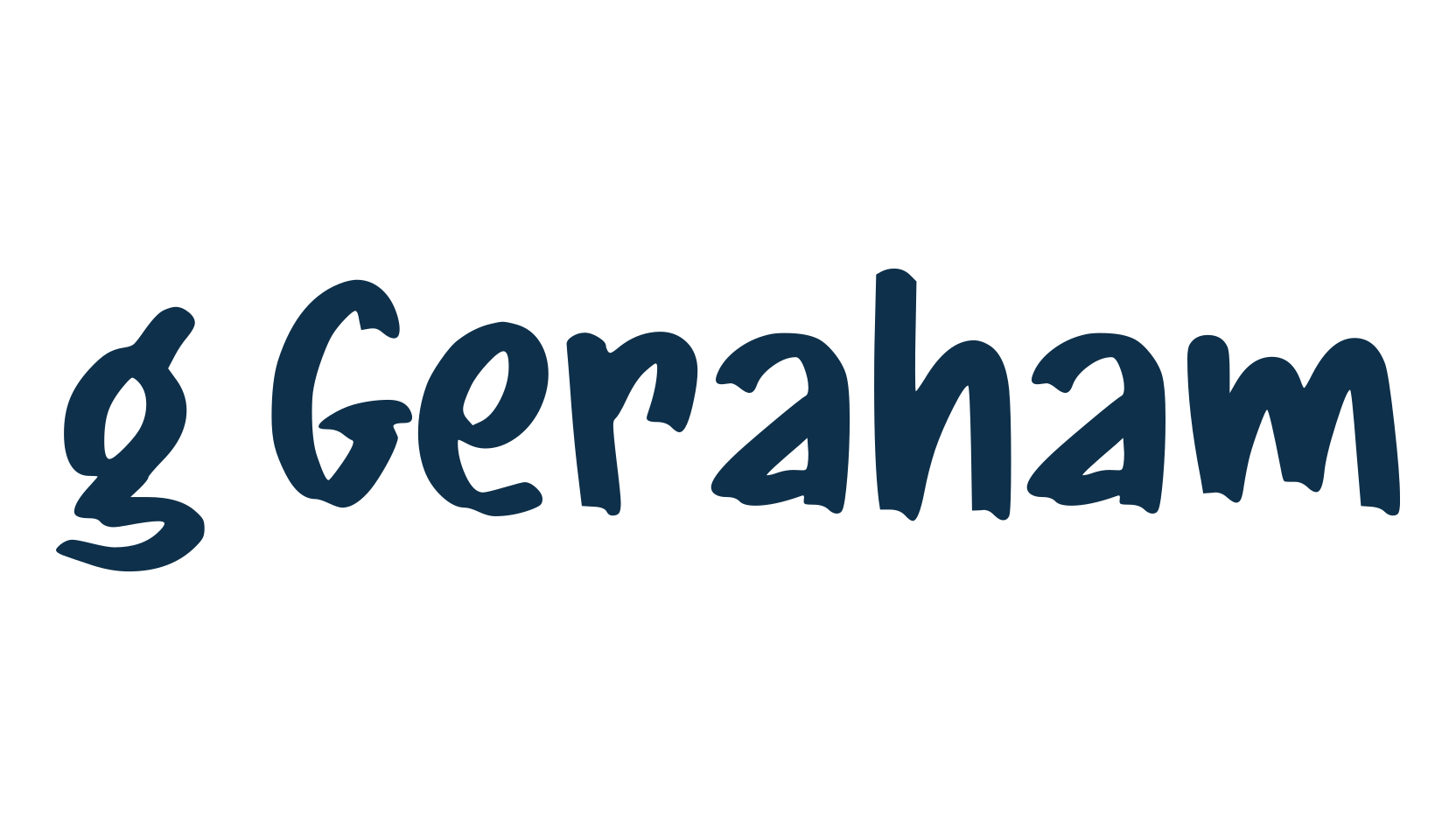 g Geraham, script brush fancy decorative calligraphy font preview