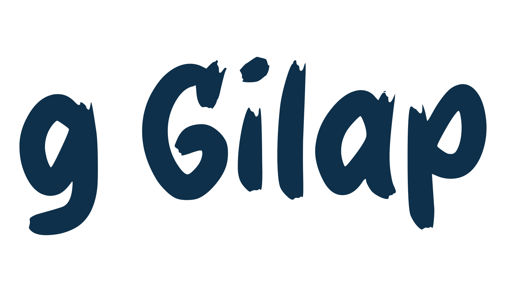g Gilap, script brush fancy decorative calligraphy font preview
