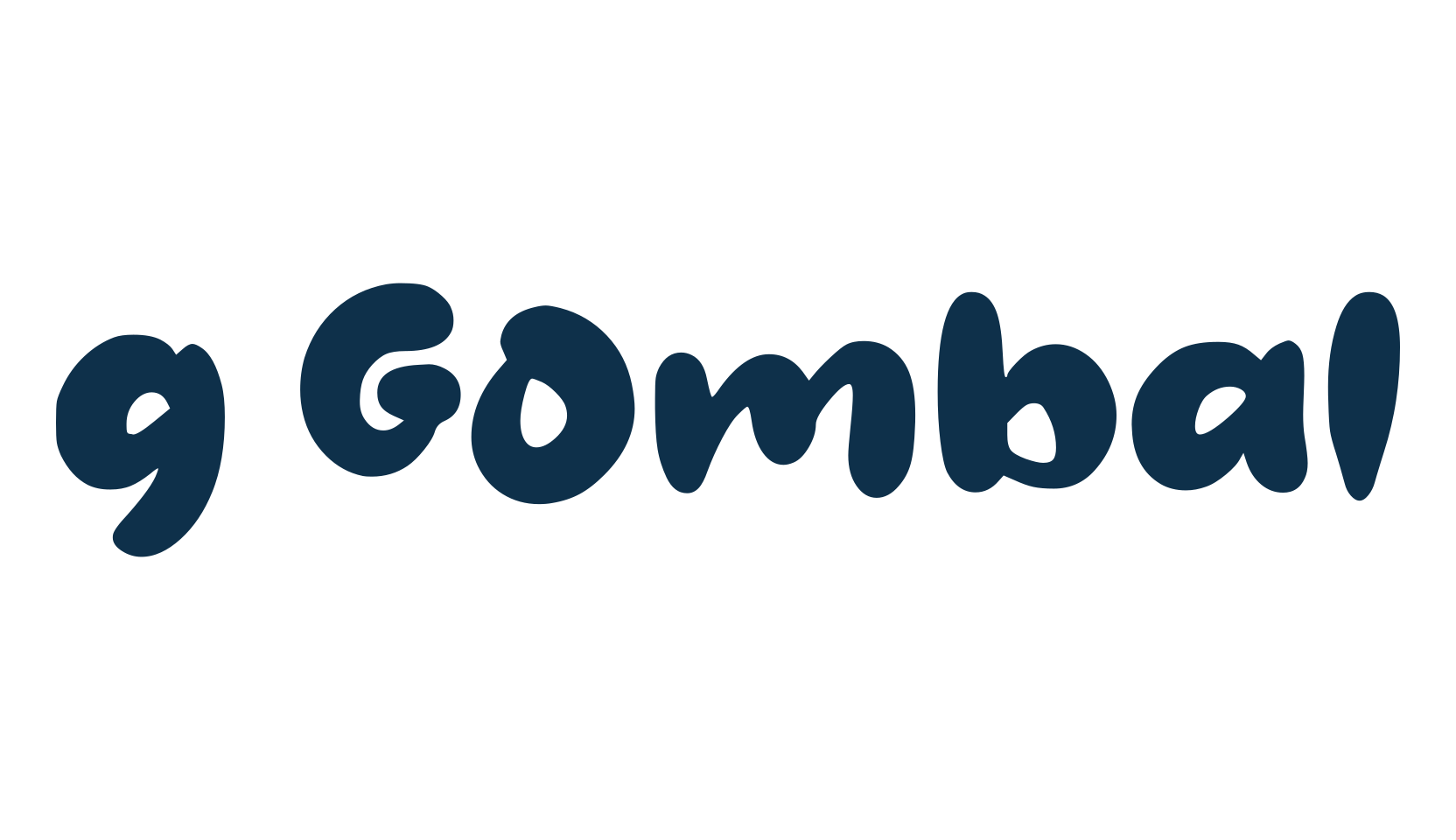 g Gombal, cartoon font preview