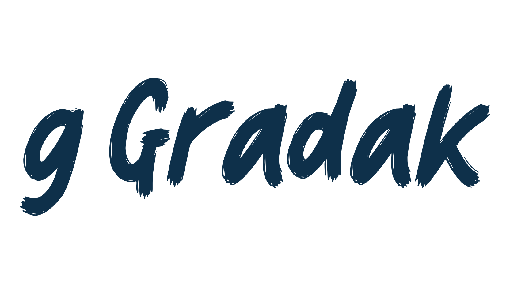g Gradak, script brush fancy decorative calligraphy font preview