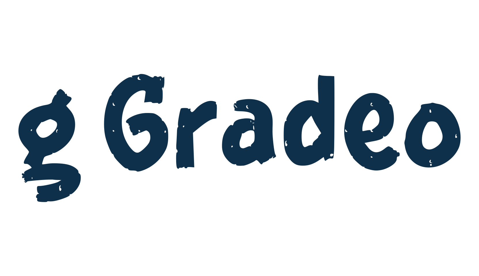 g Gradeo, script brush fancy decorative calligraphy font preview