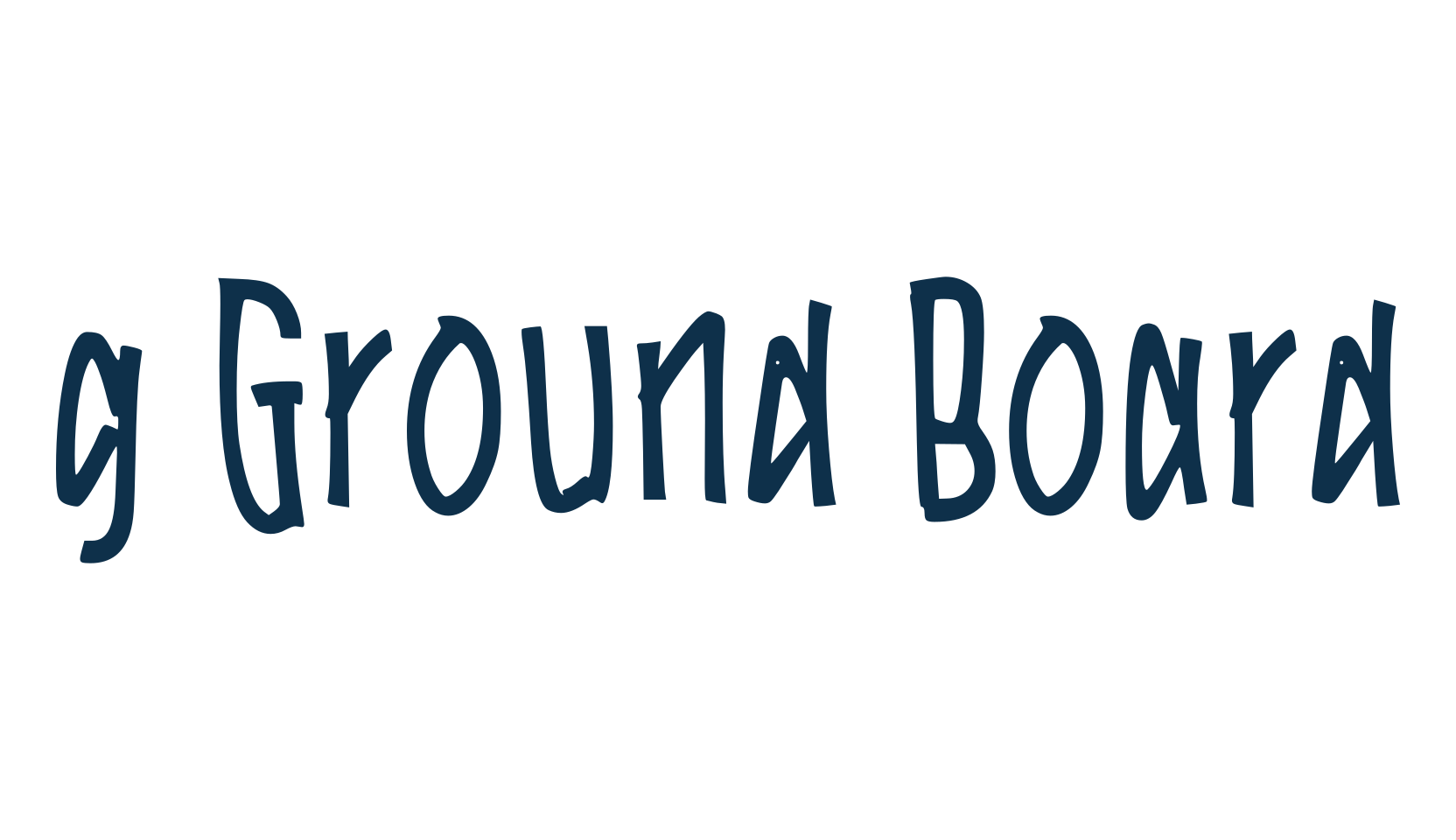 g Ground Board, display market font preview