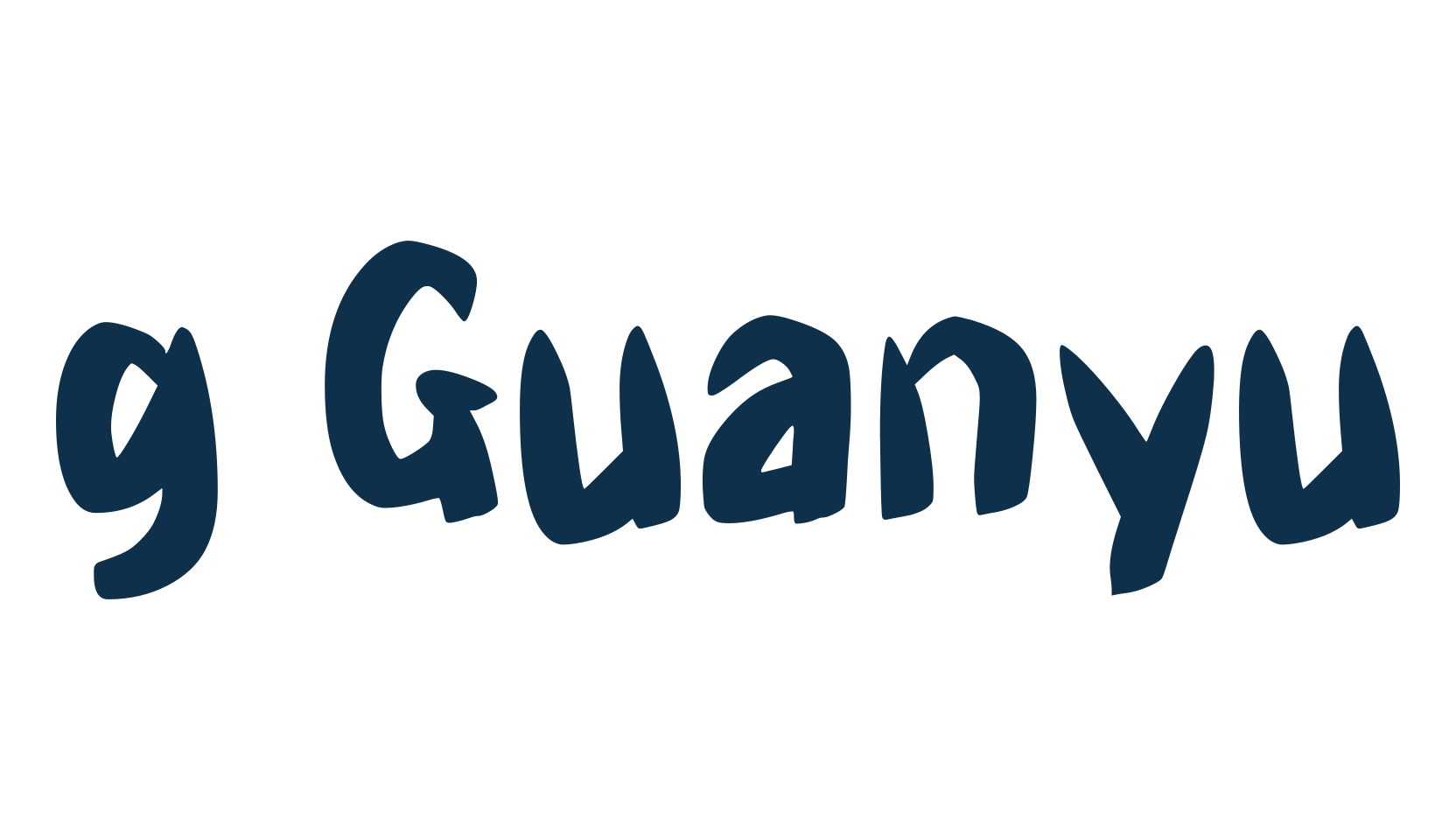 g Guanyu, foreign look chinese, jpn font preview