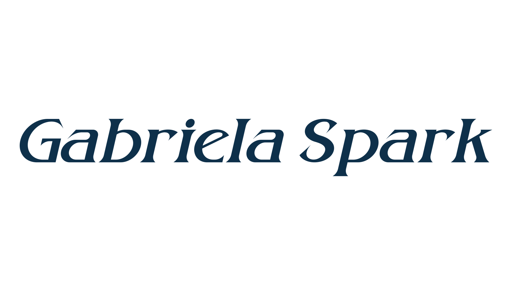Gabriela Spark, basic serif font preview