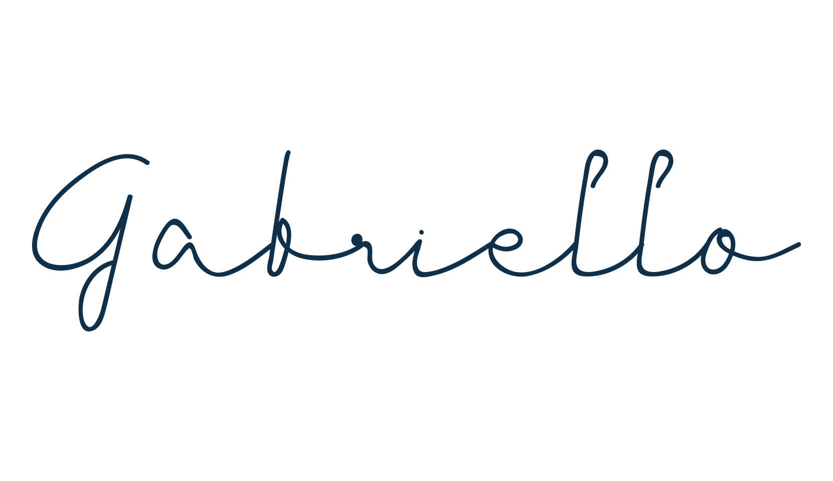 Gabriello, script handwritten fancy decorative calligraphy font preview