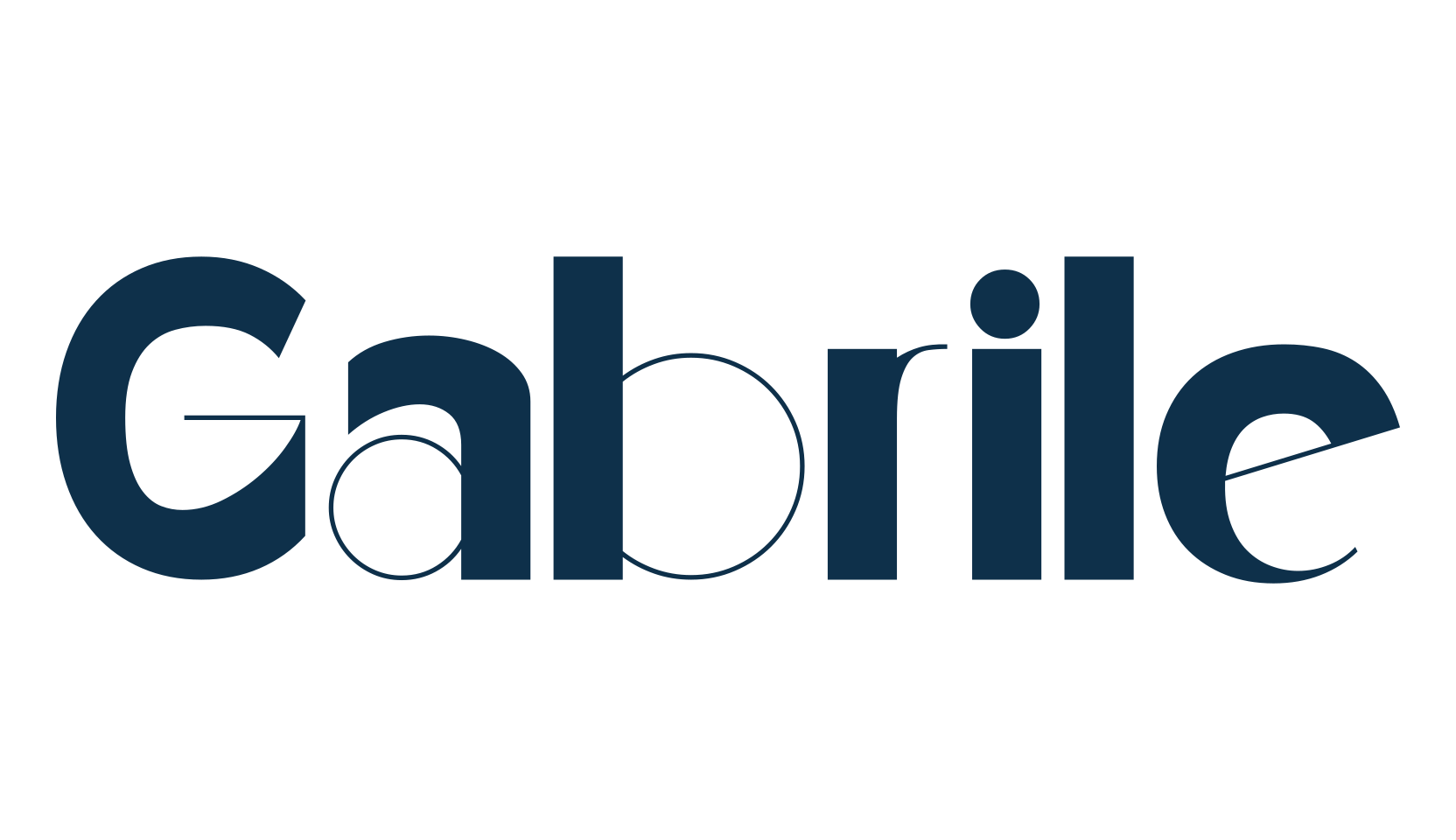 Gabrile, fancy retro decorative font preview