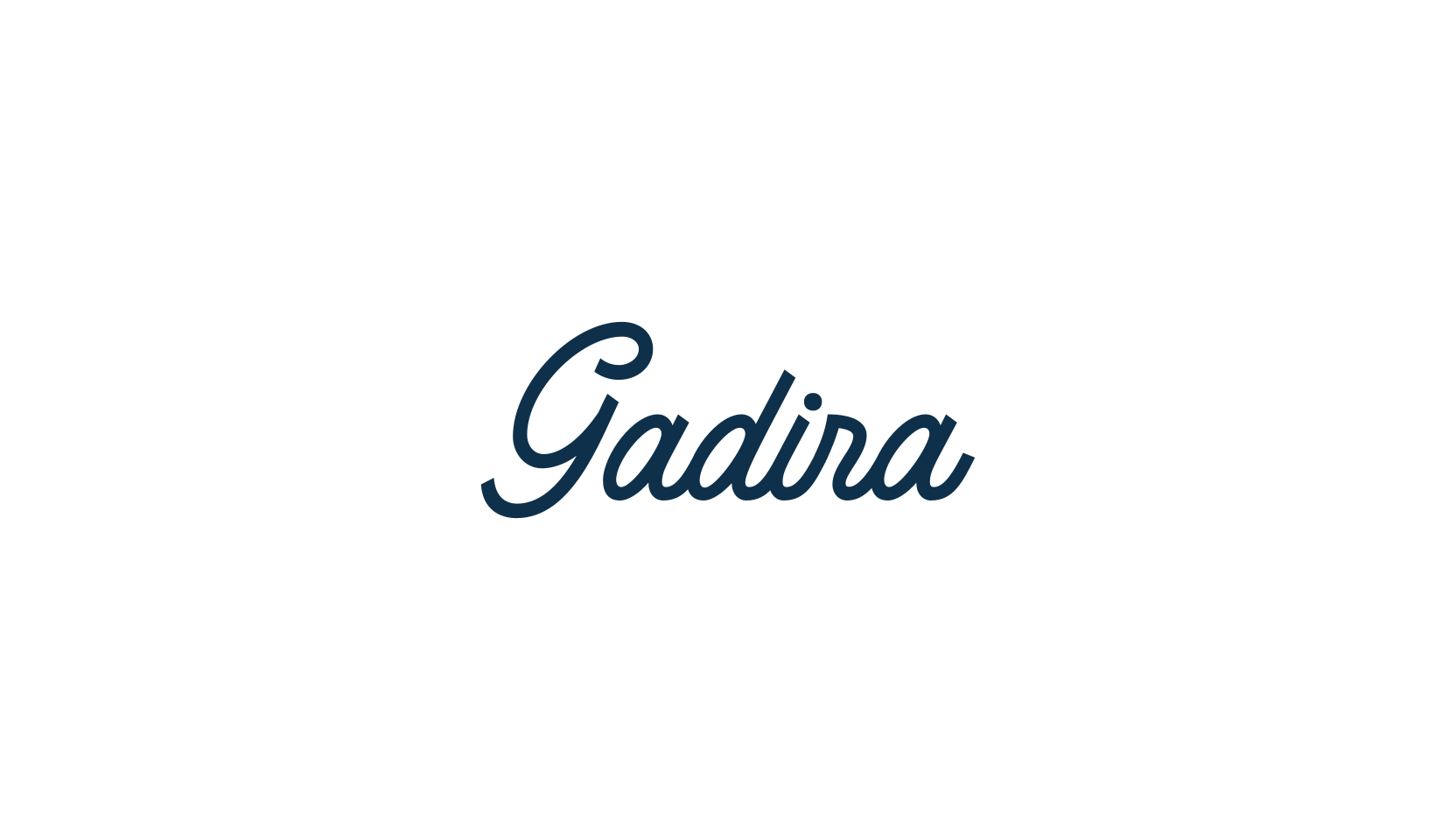 Gadira, fancy various decorative script calligraphy font preview