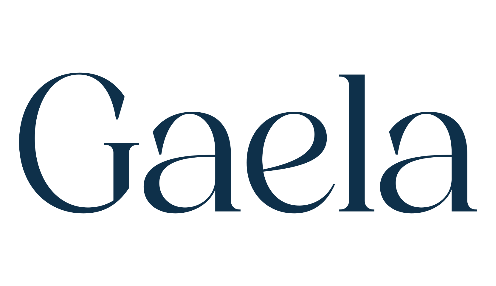 Gaela, basic serif font preview