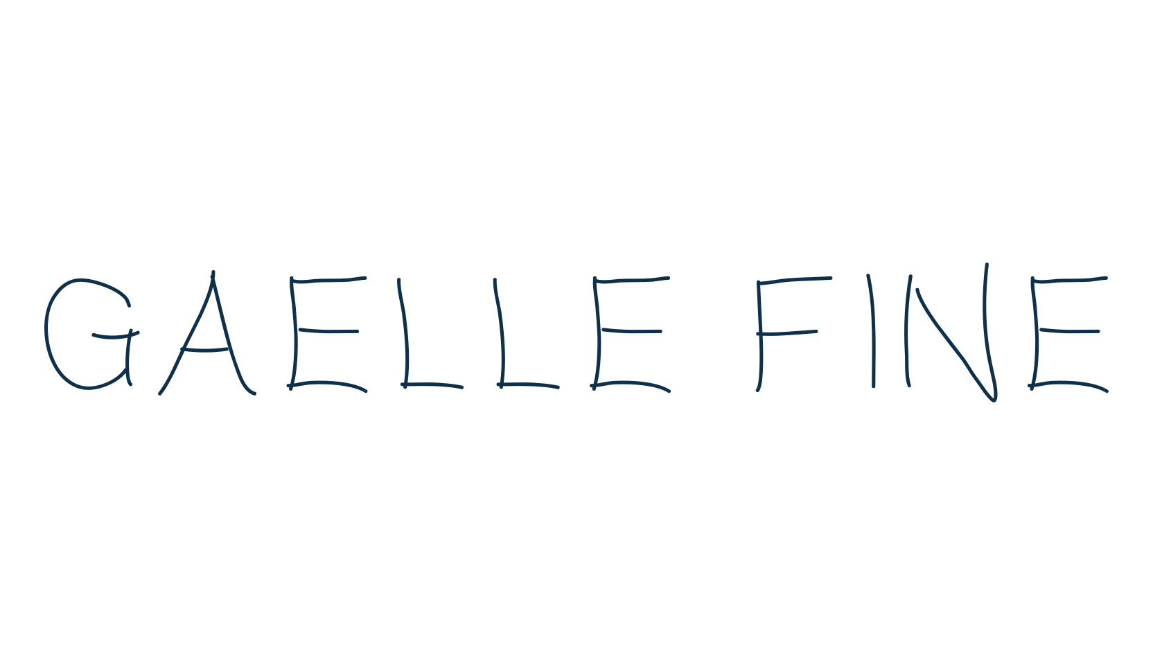 Gaelle fine, script handwritten fancy decorative calligraphy font preview