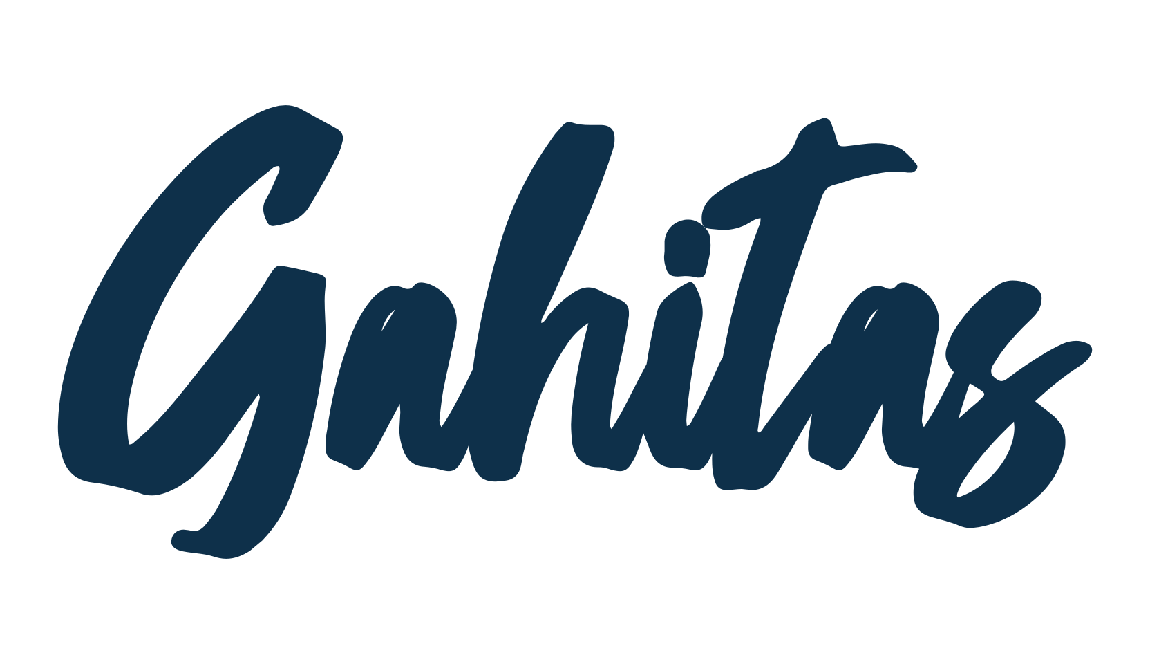 Gahitas, script brush fancy decorative calligraphy font preview