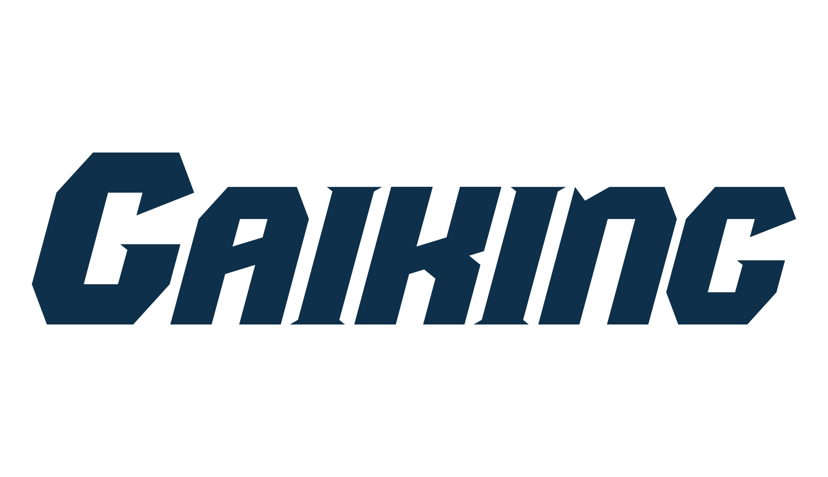 Gaiking, techno sci-fi font preview