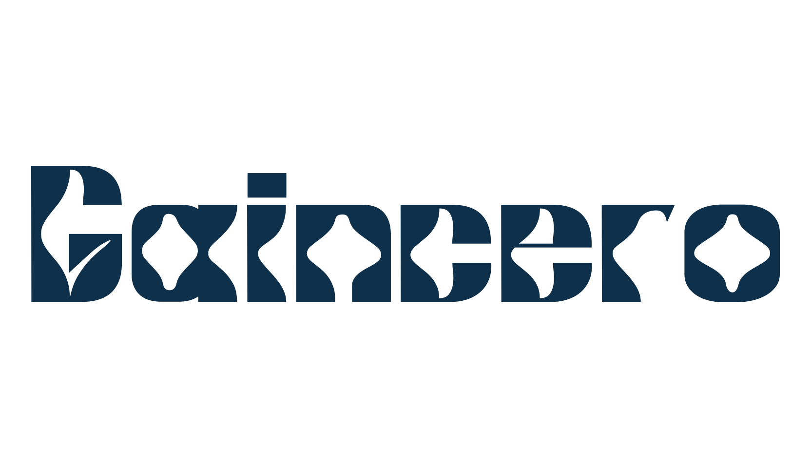Gaincero, retro font preview