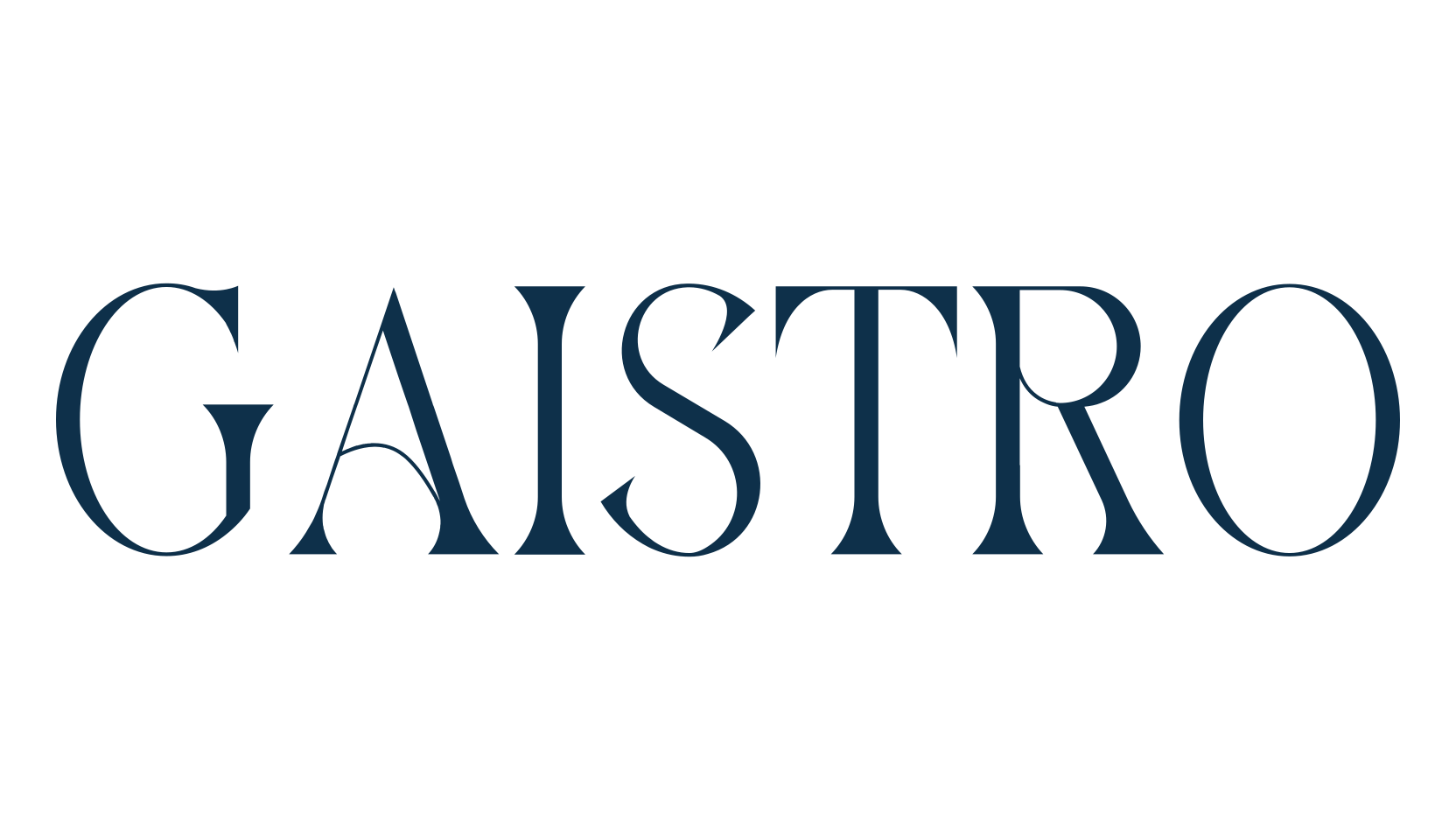 Gaistro, serif font preview