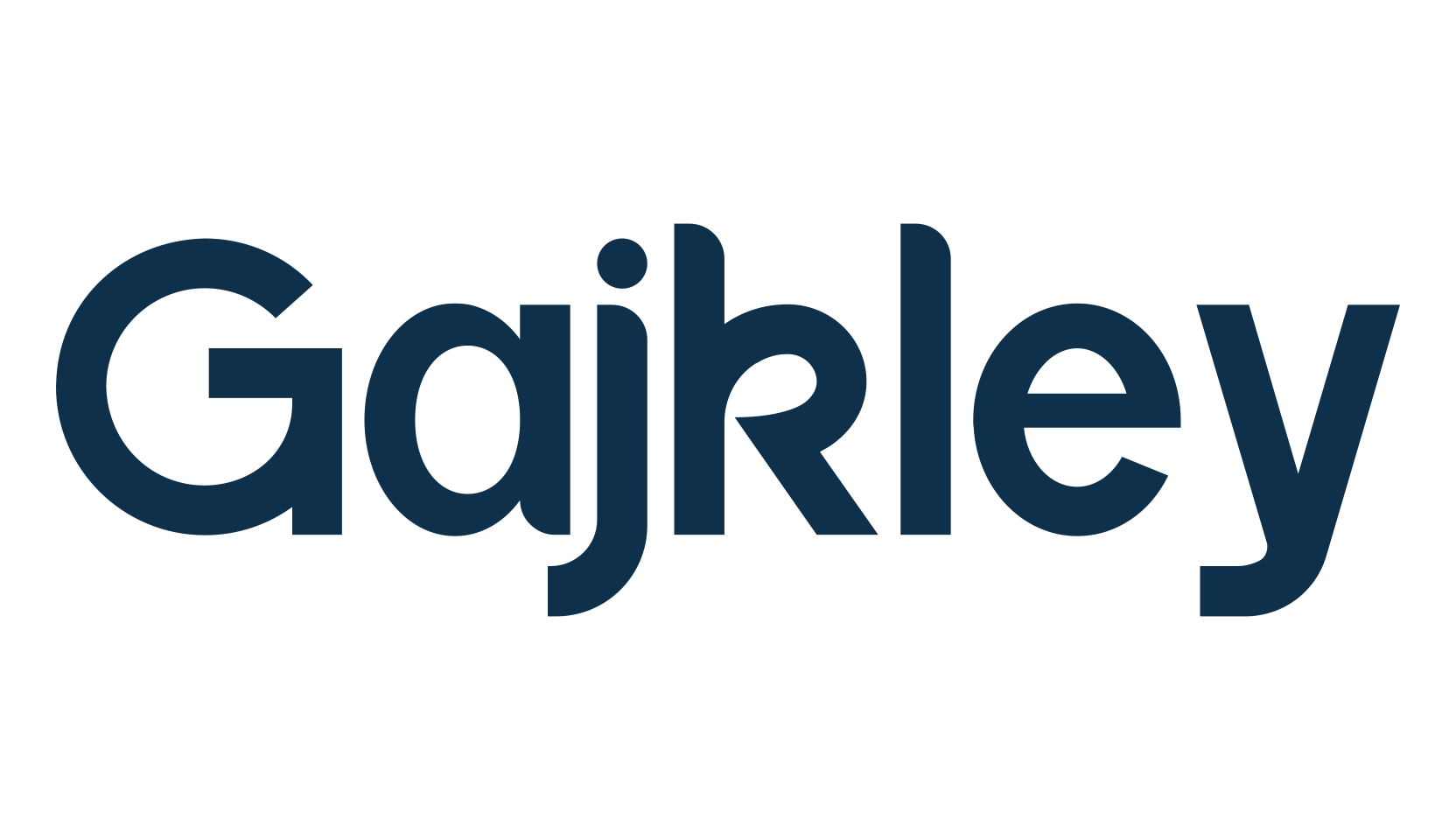 Gajkley, basic sans serif font preview