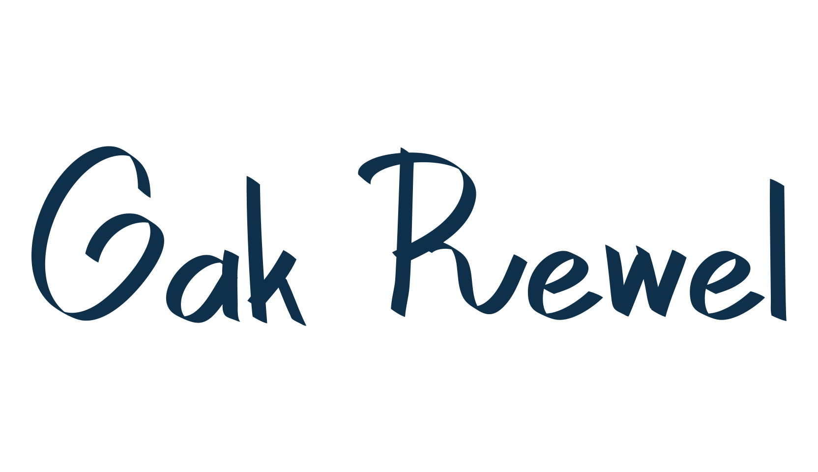 Gak Rewel, handwriting font preview
