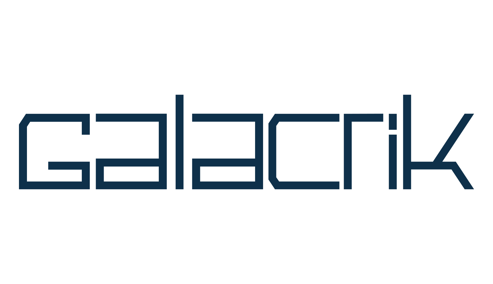Galactik, square font preview