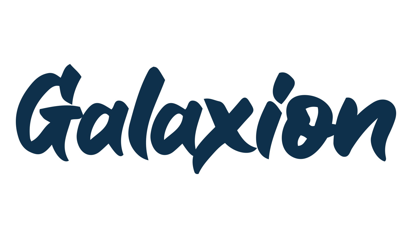 Galaxion, script brush fancy decorative calligraphy font preview
