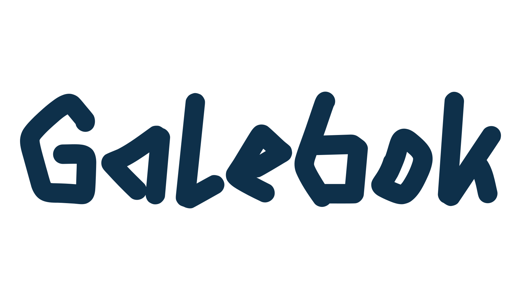 Galebok, various font preview