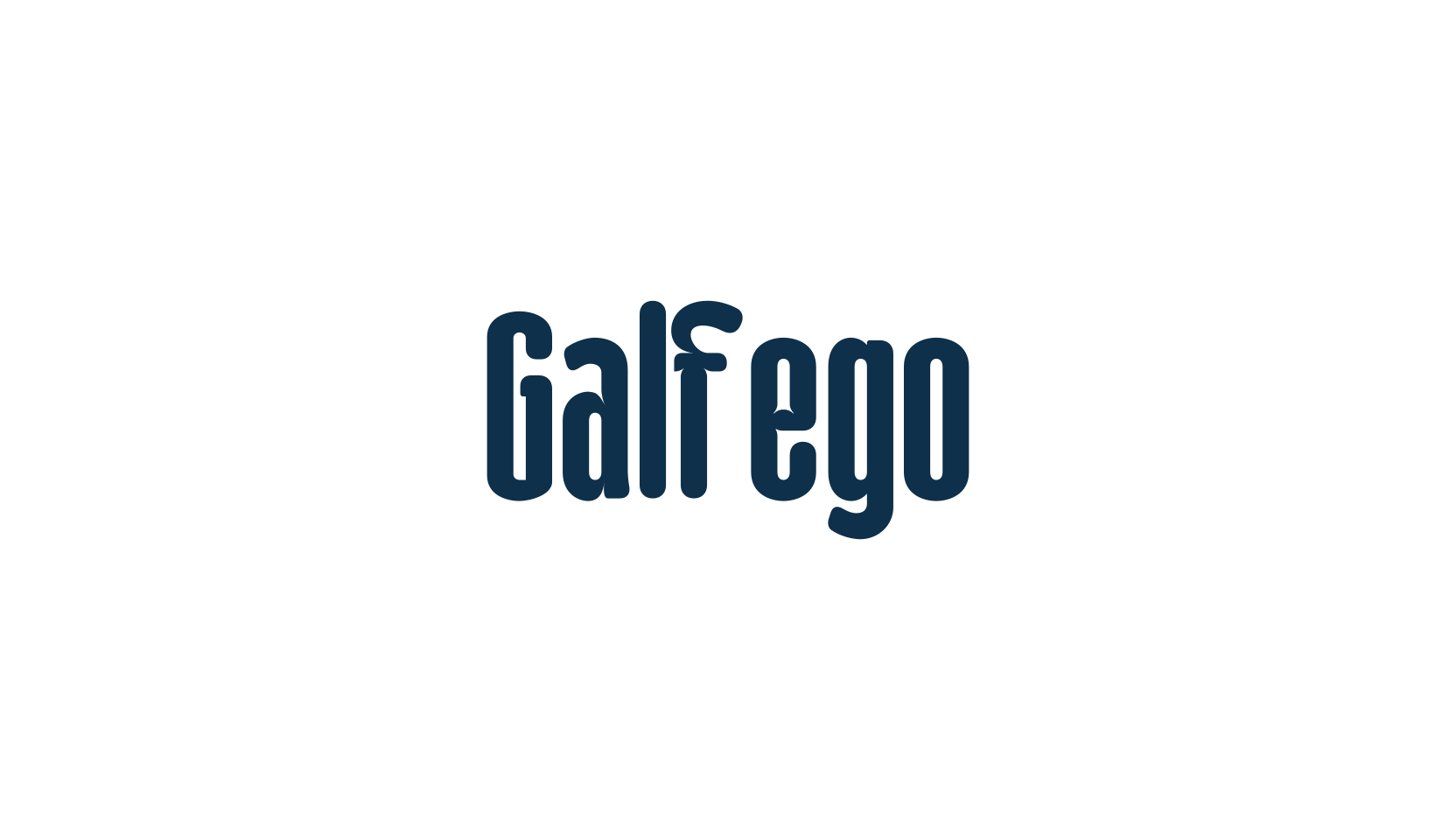 Galfego, sans serif font preview