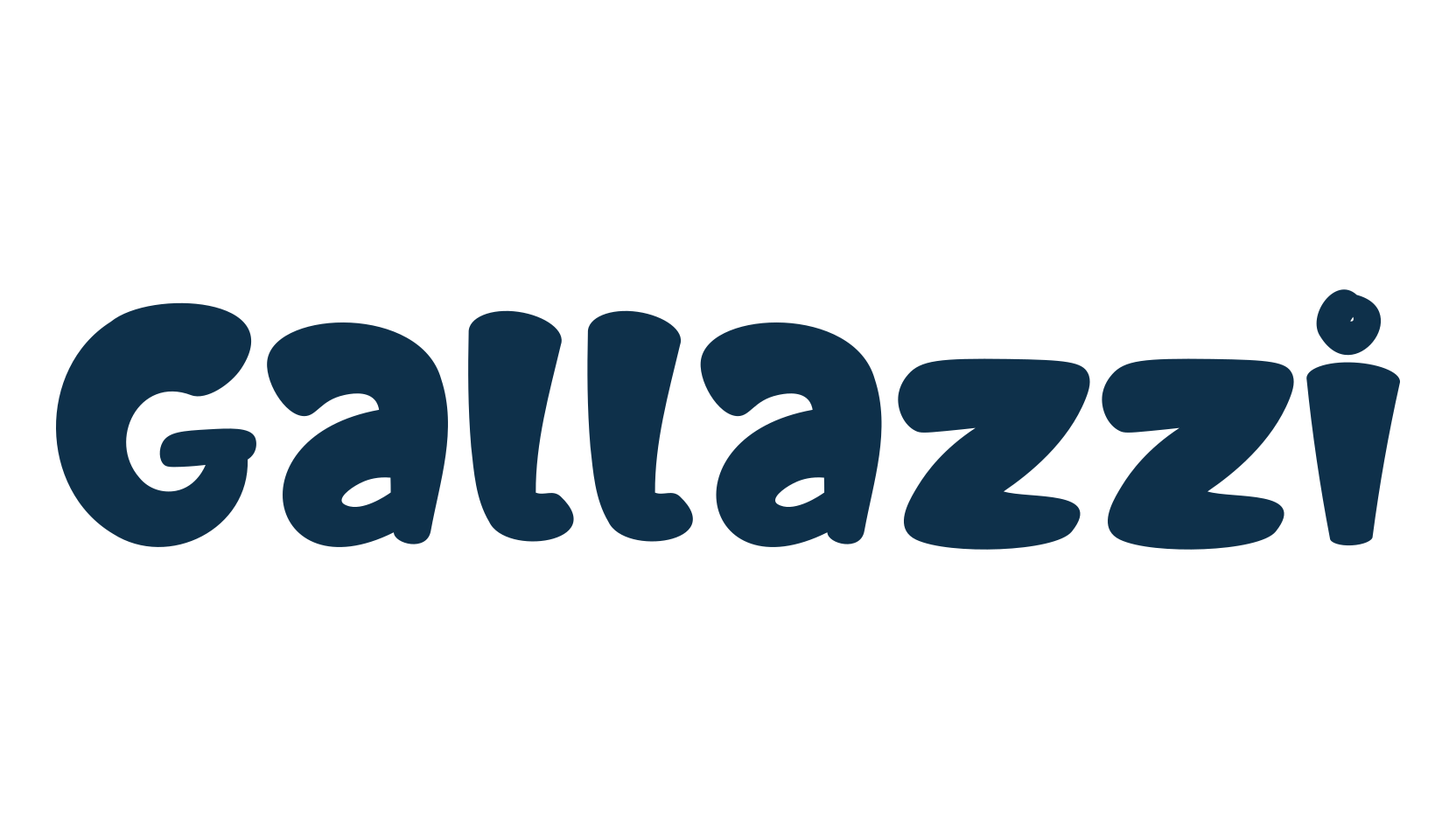 Gallazzi, fancy cartoon decorative font preview