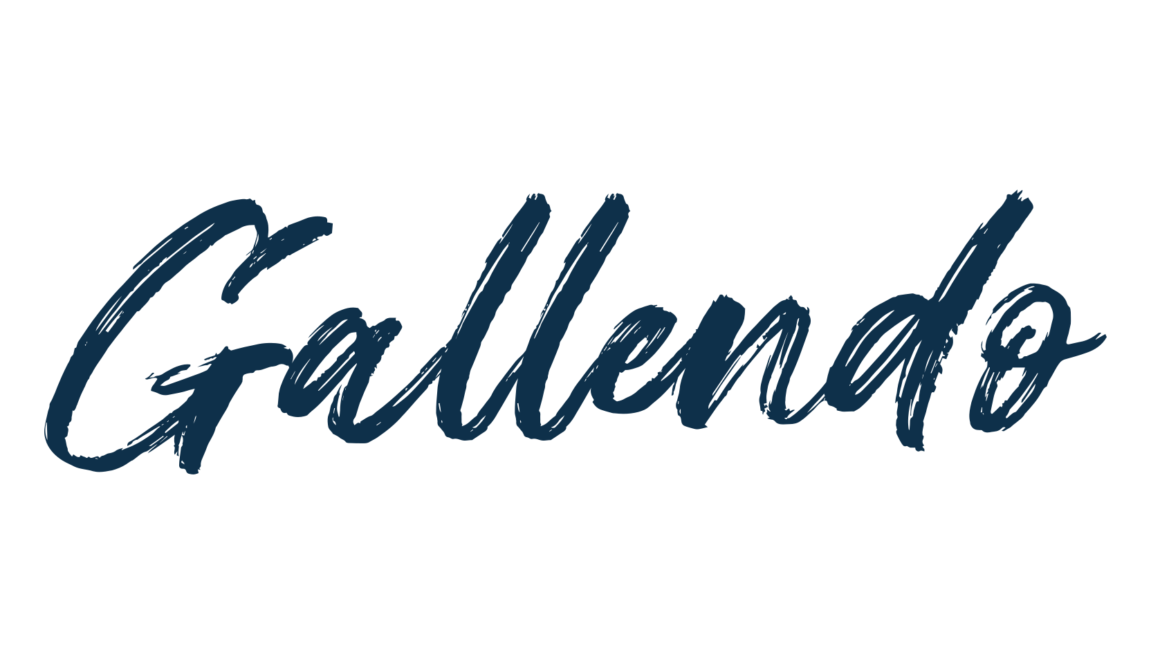 Gallendo, script brush fancy decorative calligraphy font preview