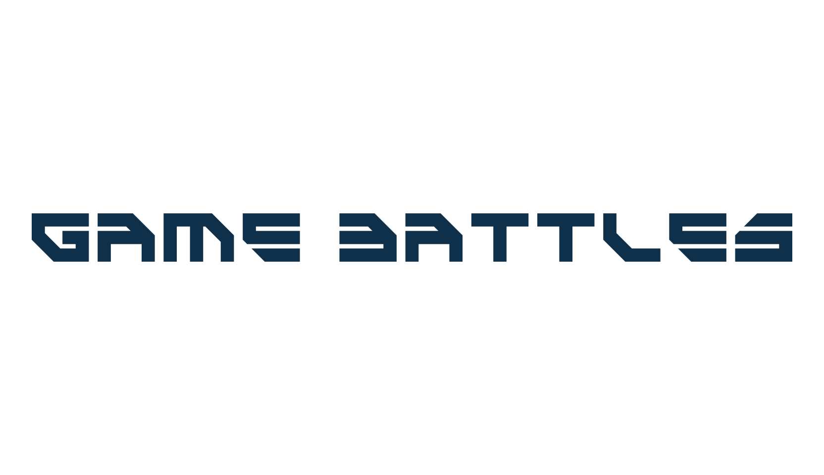 Game Battles, fancy various techno sci-fi font preview