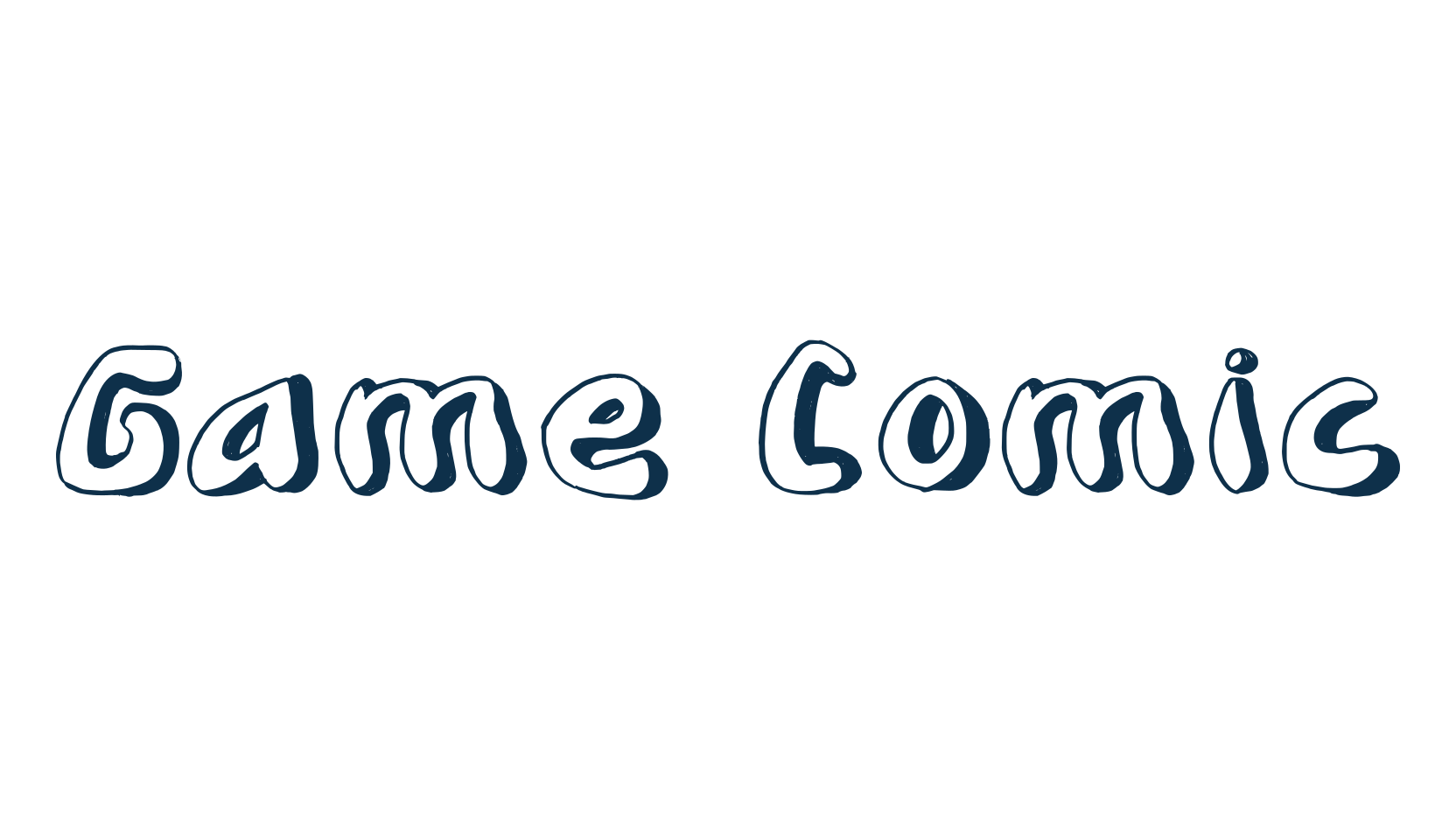 Game Comic, fancy cartoon decorative font preview