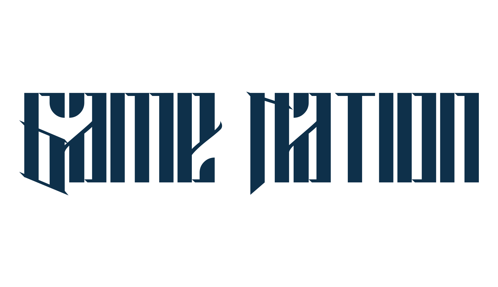 Game Nation, modern font preview