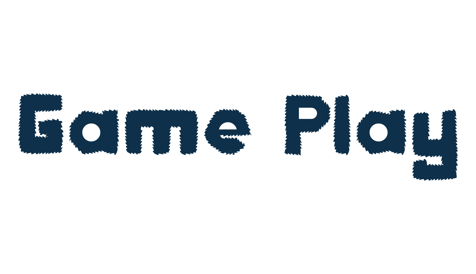 Game Play, decorative font preview