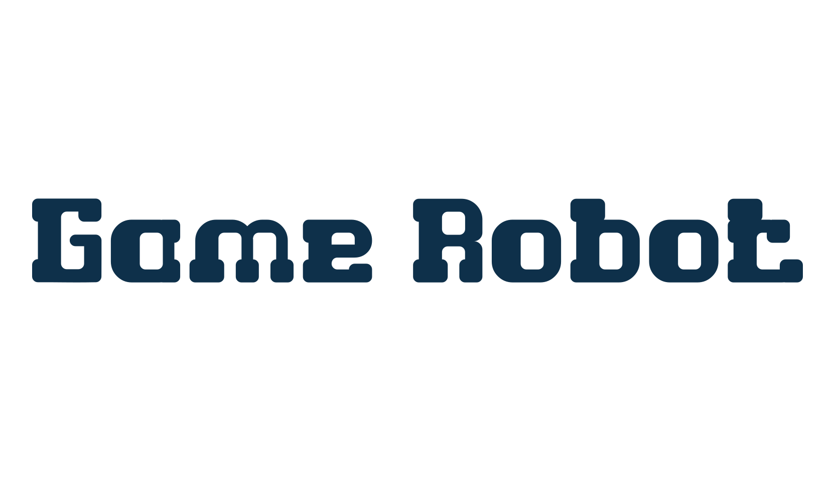 Game Robot, various font preview