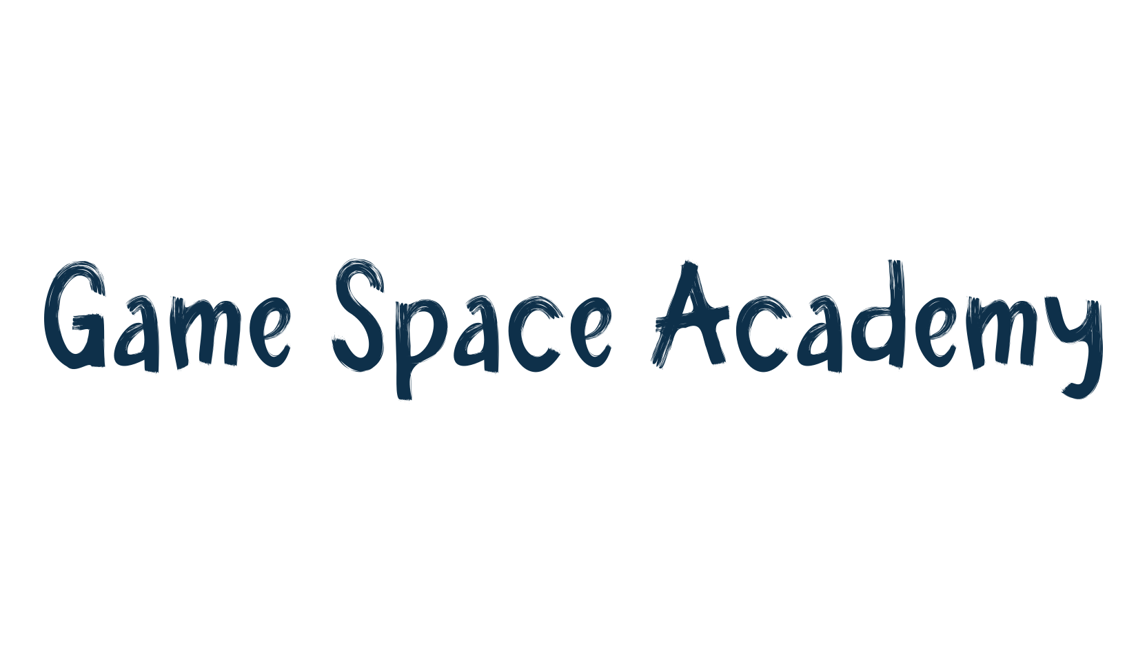 Game Space Academy, script brush fancy decorative calligraphy font preview