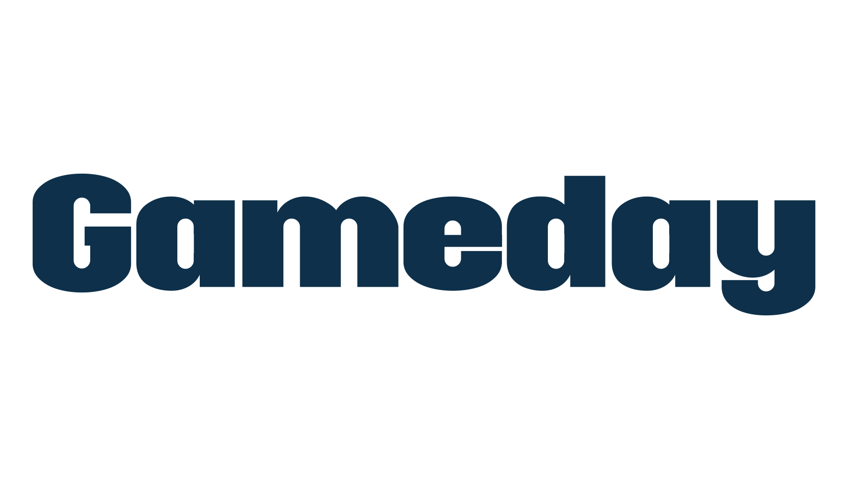 Gameday, sans serif font preview
