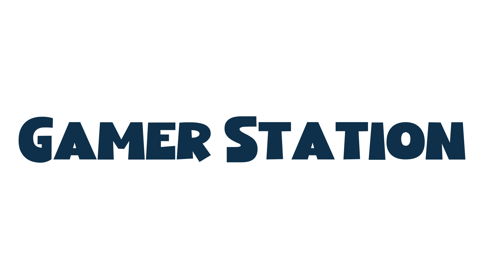 Gamer Station, fancy cartoon decorative font preview