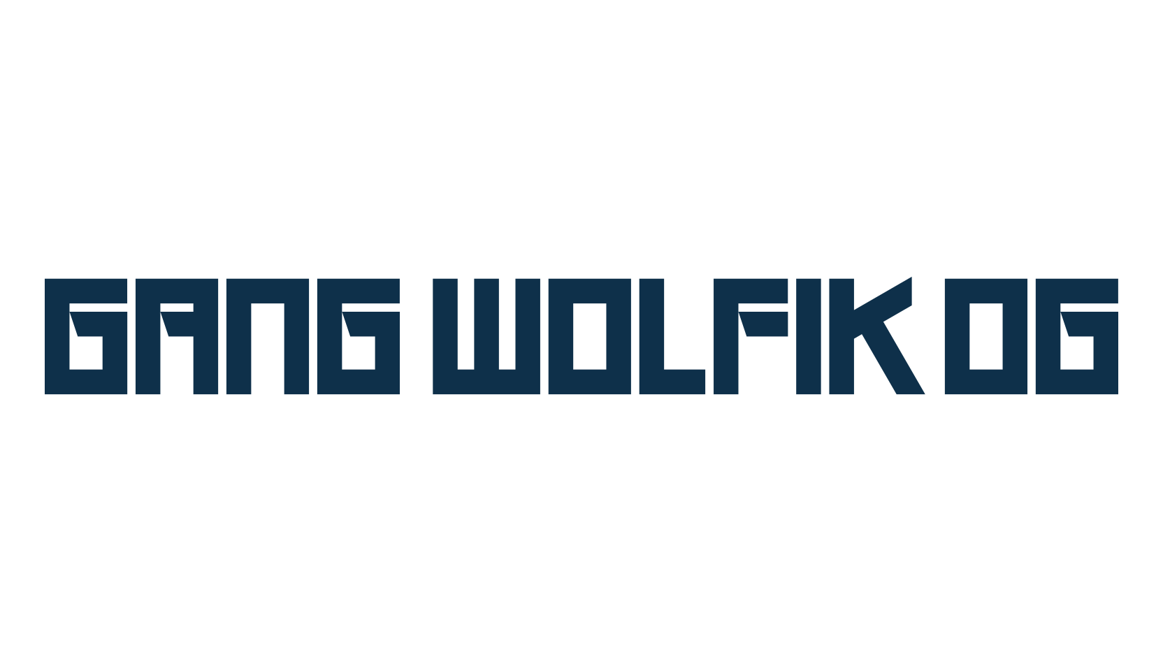 Gang Wolfik OG, gothic modern font preview
