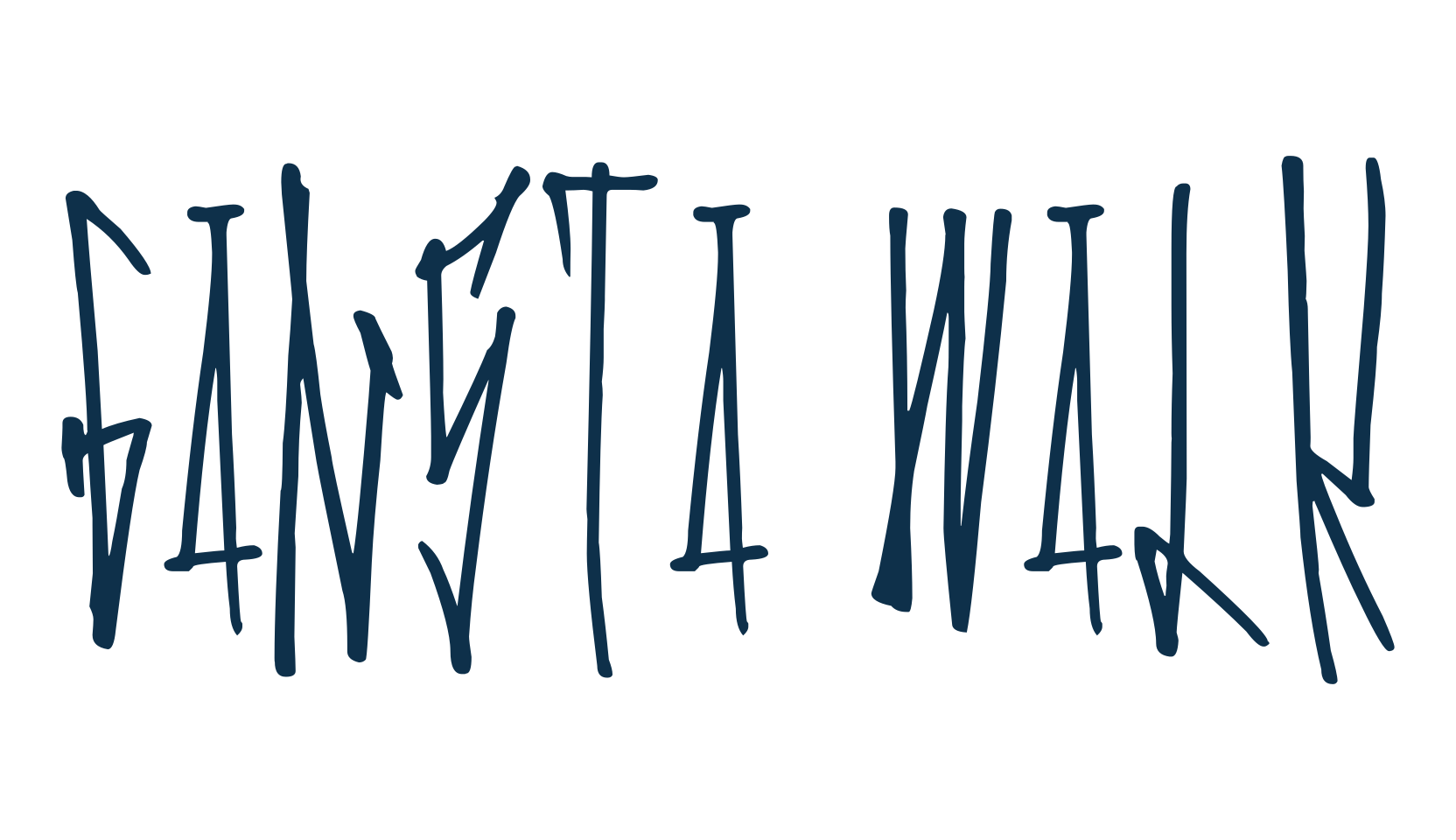 Gansta Walk, graffiti font preview