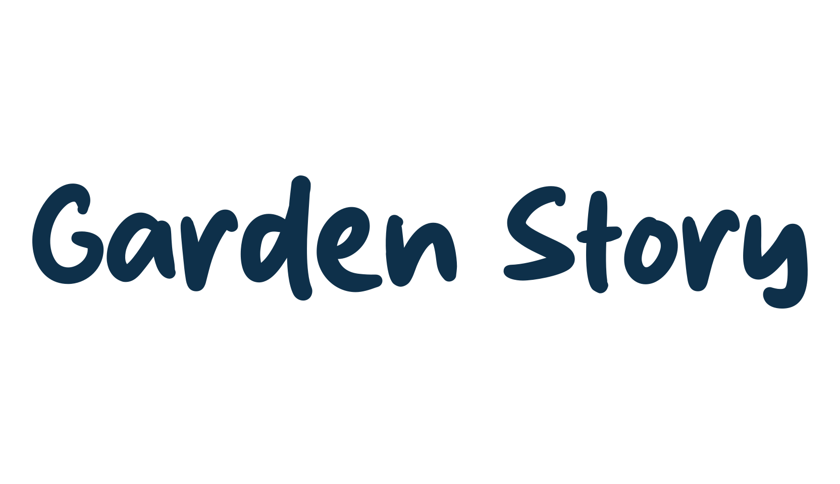Garden Story, handwriting font preview